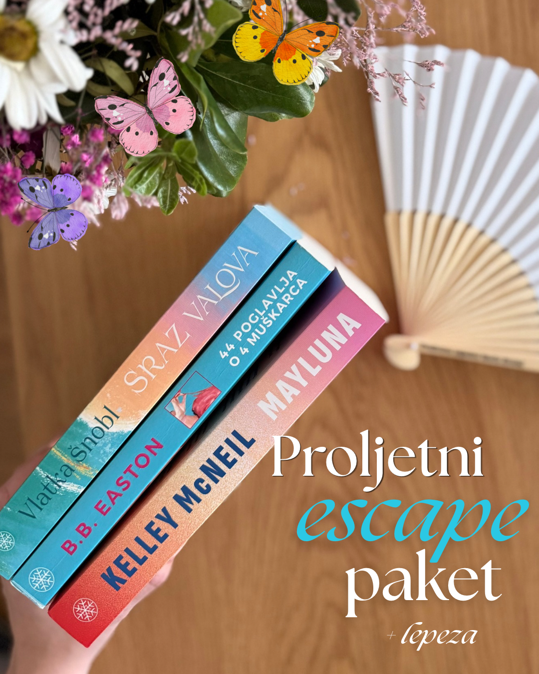 Proljetni escape paket: Mayluna, 44 poglavlja o 4 muškarca i Sraz valova